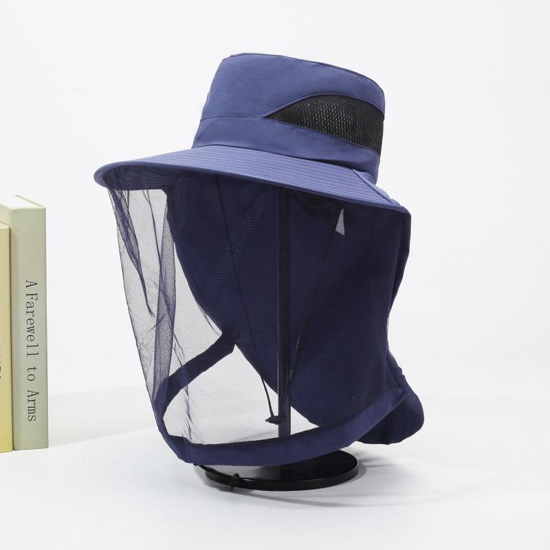 Explosive New Summer Sunscreen Bucket Hat Big Eaves Sun Hat Outdoor Breathable Quick Drying Men's and Women's Models