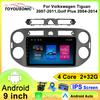 Toyousonic Car Video Player for Volkswagen Tiguan 2010-2016 GPS Navigation Built-in Dsp Carplay Autoradio Android Head Unit