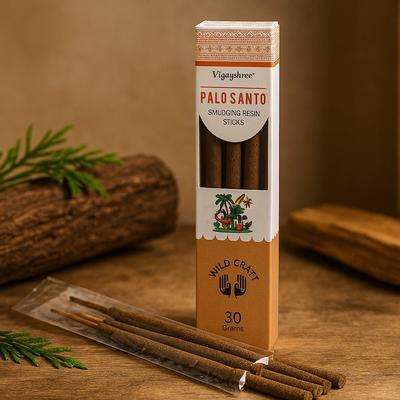 5x Palo Santo Smudging Resin Sticks 30g Golden