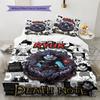 Smooth 3PCS Bedding Set Soft Microfiber Breathable Wrinkle-resistant Warm Duvet Cover Set For Dorm Guest RoomTHW