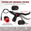 ZOOM E-BIKE Hydraulic Disc Brake 2-Pistons Oil Hydraulic Disc Brake Scooter Folding Bike Front/Rear 1110/1850mm Power Off