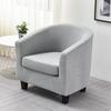 Jacquard Elastic Club Bath Tub Armchairs Chair Covers Stretch Single Sofa Slipcover Couch Cover for Bar Counter with Seat Covers