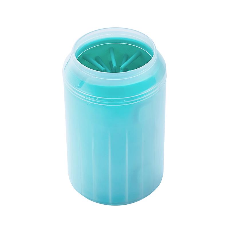 Pet Paw Cleaner Cup Soft Silicone Brush Portable Dog Foot Washer Cleaning Tool Quick Wash Bucket Outdoor Supplies Accessory