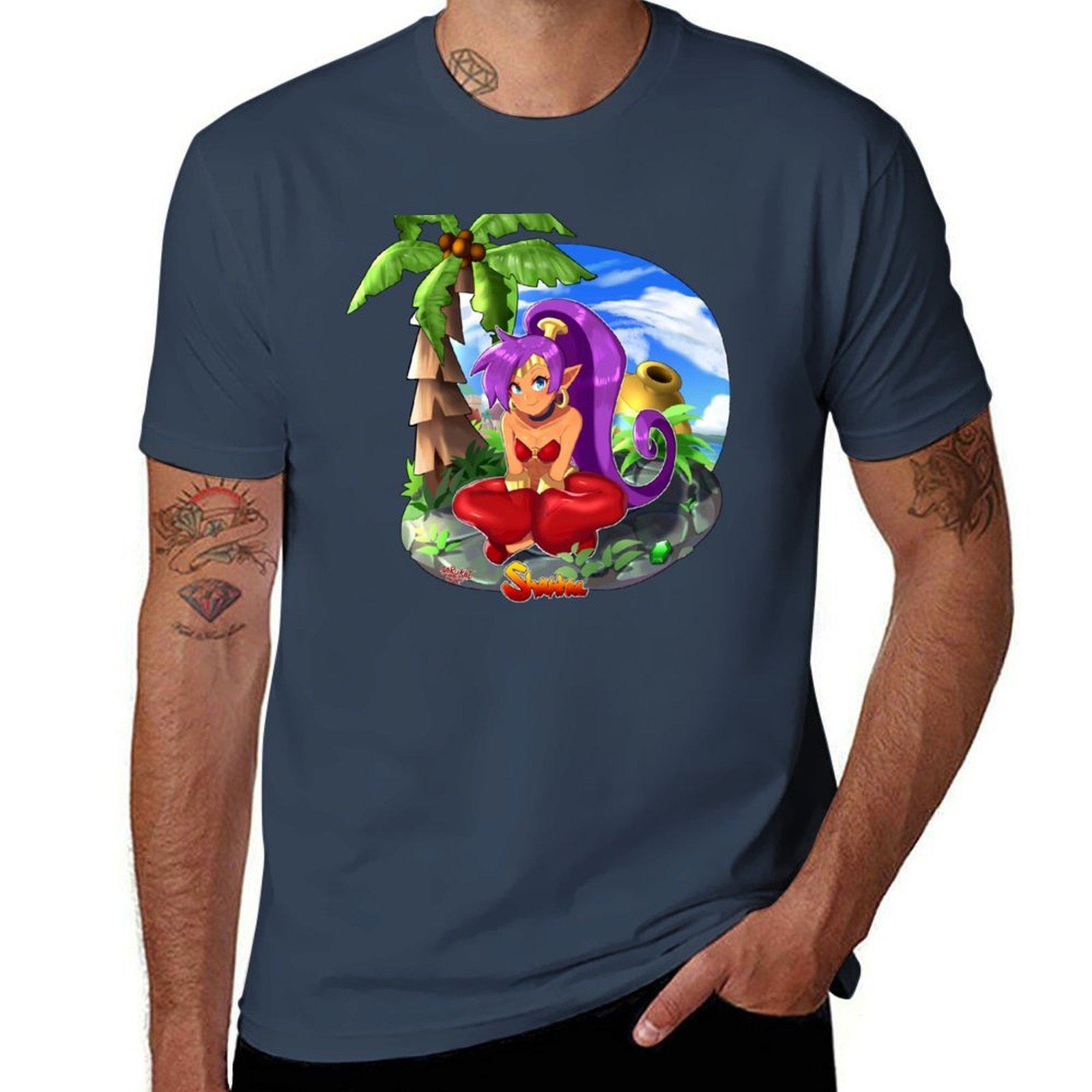 Shantae Tshirt Holiday Casual Short Sleeve Top S
