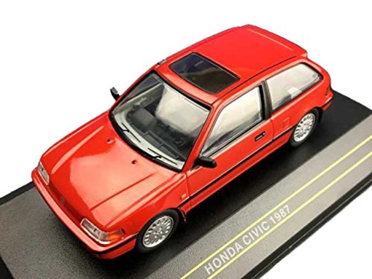 FIRST:43 143 Honda Civic 1987 Red Finished Product