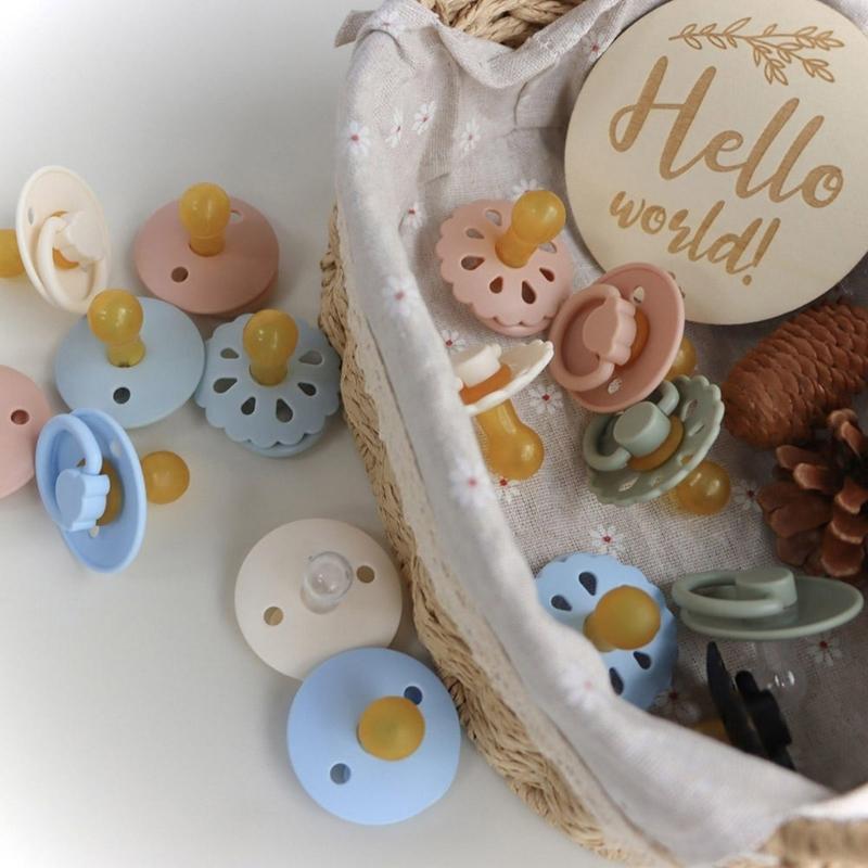 Stressabbau Babyschnuller Weiches Silikon Neugeborene Beruhigungsschnuller Ergonomisch Reduziert Schnarchen zur Angstreduzierung