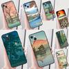 Japanese Ukiyoe Phone Case For iPhone 16 Pro 15 Pro 13 12 Mini 11 14 Pro Max XR 16 15 Plus 16e Cover Coque