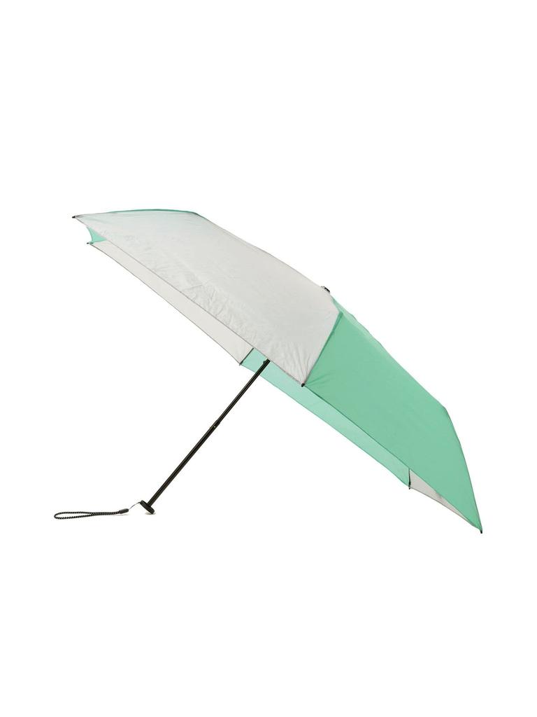 Beams Boy Women's Two-Tone Lightweight Folding Umbrella, Turquoise Free, 13660016780