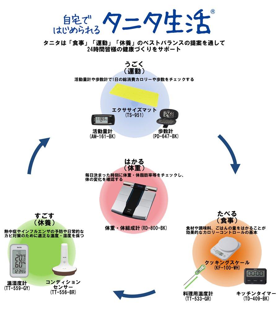 Tanita Thermometer Cooking Green GR Stick Thermometer TT-533
