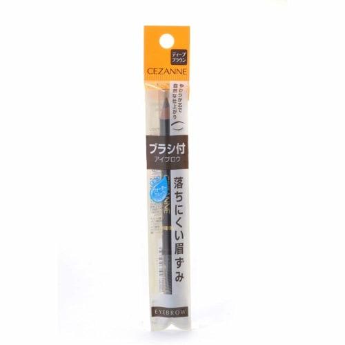 

Cezanne Eyebrow with Brush Deep Brown 1.2g Pencil Type Gram (x 1)