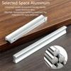 Drawer Pull 96mm Hole Cente,115mm Lengthr Aluminum Alloy Kitchen Cabinet Handle Furniture Hardware