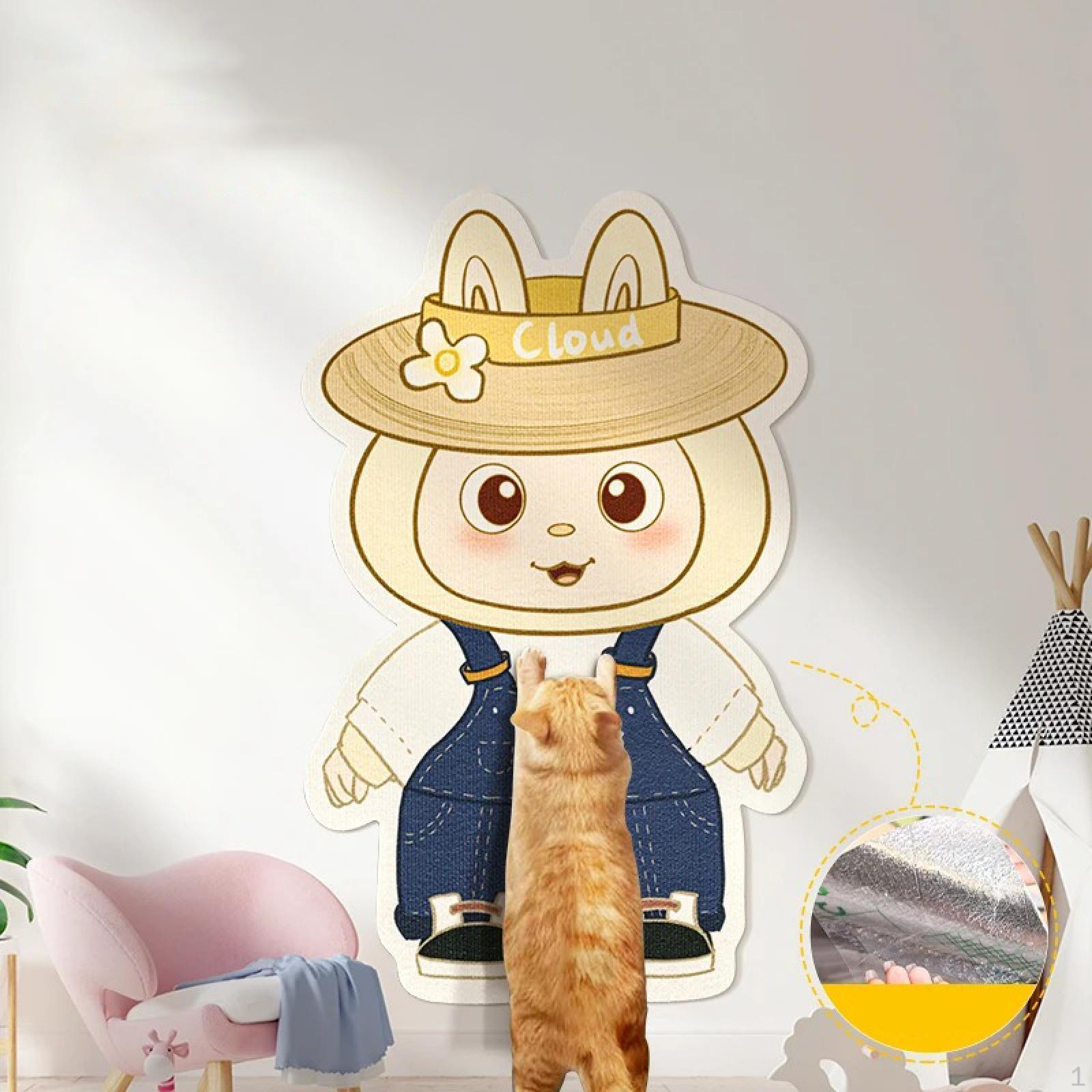 

Коврик-когтеточка для кошек, самоклеящаяся настенная когтеточка, лазалка, ковер для лазания по дивану, ковер для комнатных кошек