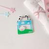 1PC DIY Accessories Cute Ornament Bag Charms Bag Pendants Clear Acrylic Keychain Funny Keyring Y2K Pendants Creative Multicolor