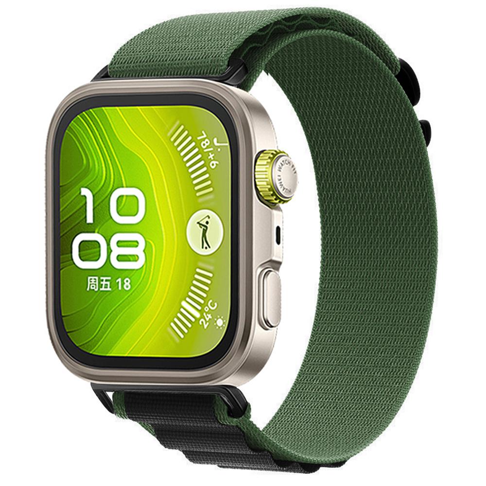 Cinturino in Nylon Alpine Loop Per Huawei Watch Fit 3 / Fit 4 / Fit 4 Pro / Fit 5 / Fit 5 Pro Sportivo Trail Traspirante Braccialetto Sostitutivo per Orologio