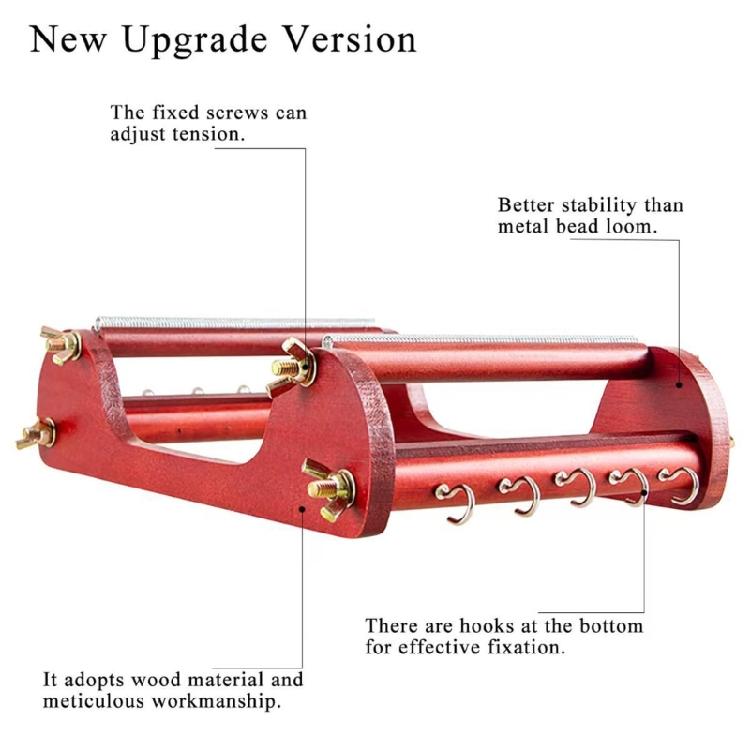 Retro Bead Weaving Machine Beading Weave Loom Crafty DIY Jewelry Designers
