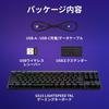 Logitech G Gaming Keyboard G515 LIGHTSPEED TKL Thin Wireless Tenkeyless Keyboard G515-WL-LNBK Linear Red Axis Quiet Typing Japanese Layout LIGHTSPEED