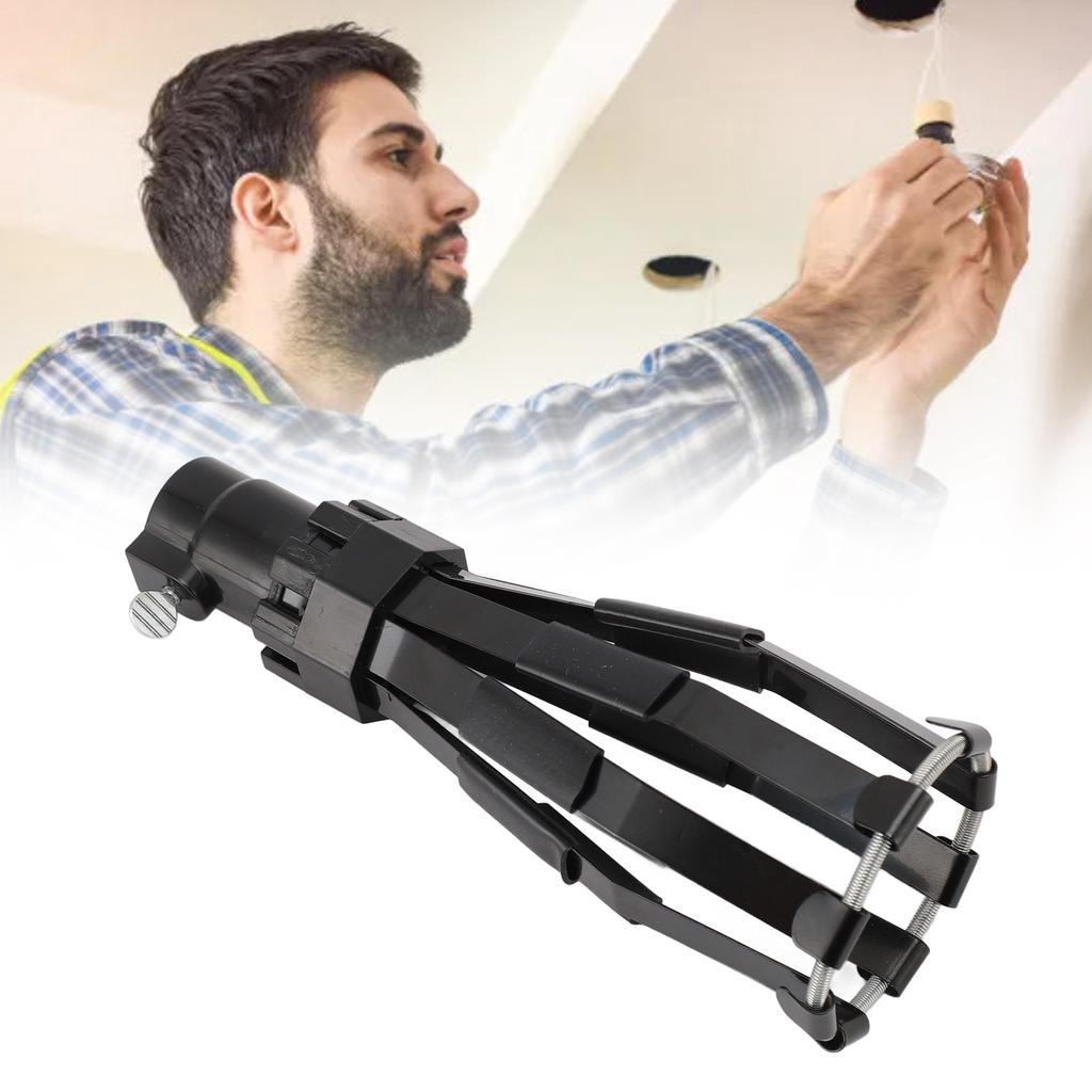 Light Bulb Changer Firm Grip Basket Plastic High Ceiling Bulb Changer for Ceiling Recessed Lights