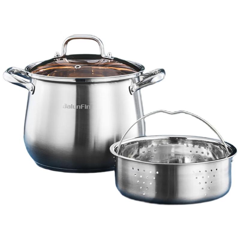 Belenfini Calia 24CM Stainless Steel Tall Pot