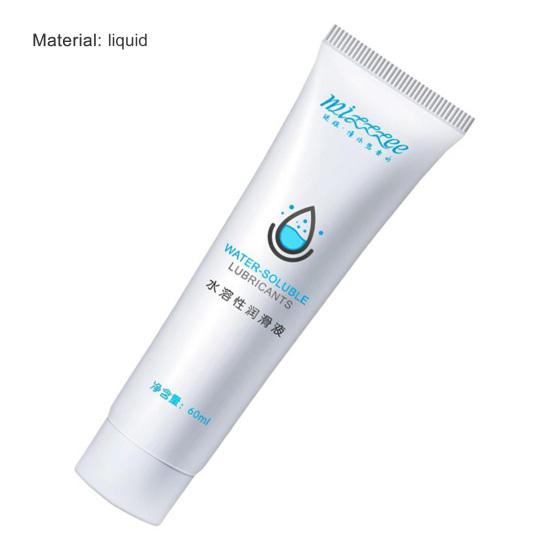 Yousheng 60ml Lubricant Non-Greasy Water Soluble Long-Lasting Anal Vaginal Lubrication Intimated Sex Lubrication for Women