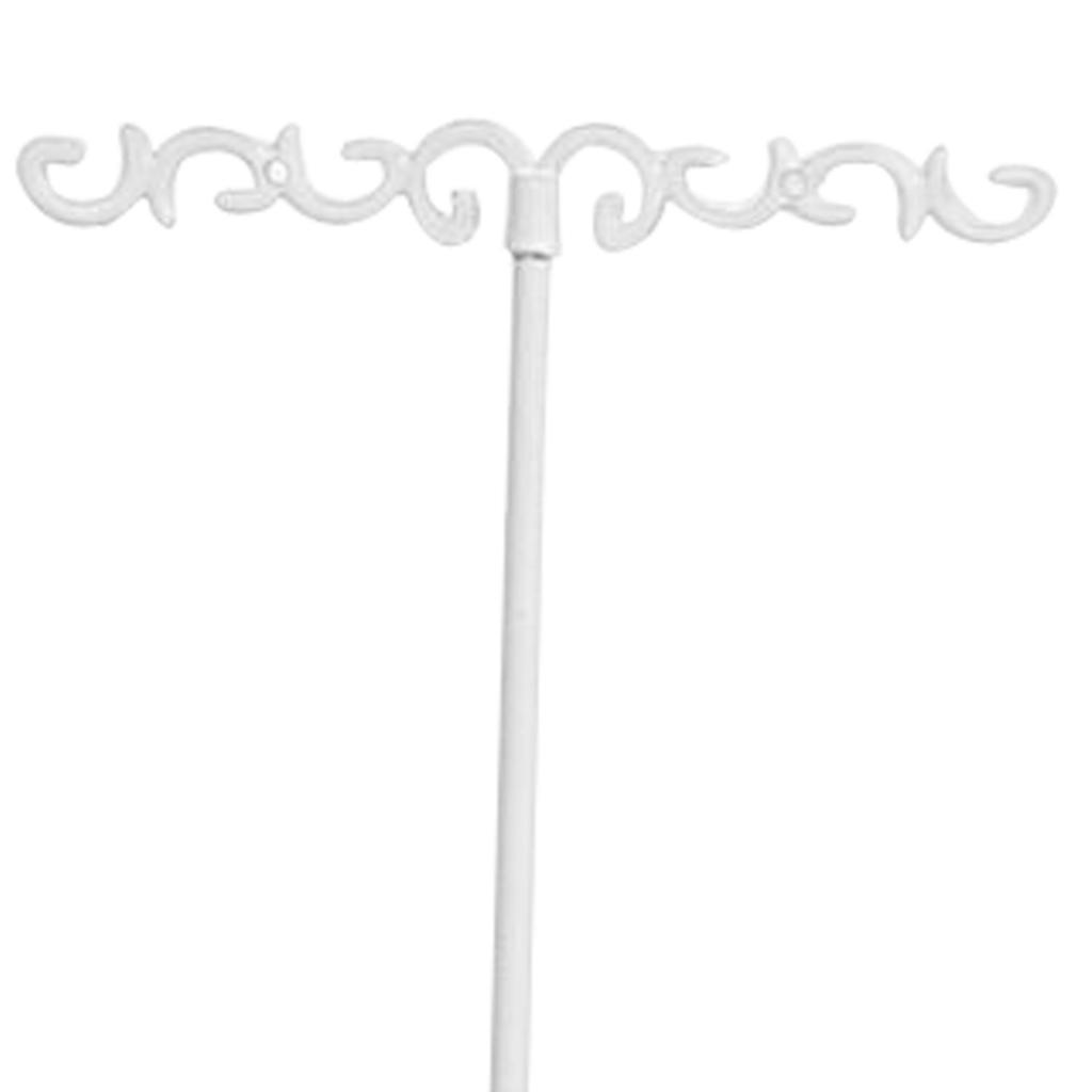 3x Iron T Bar Earring Necklace Jewelry Display Stand Rack