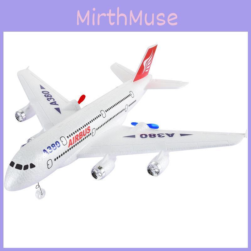 Airbus A380 Remote Controlled Airplane Toy With Lighting Design For Kids Gifts