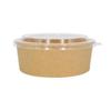 Round Kraft Paper Food Container with Lid