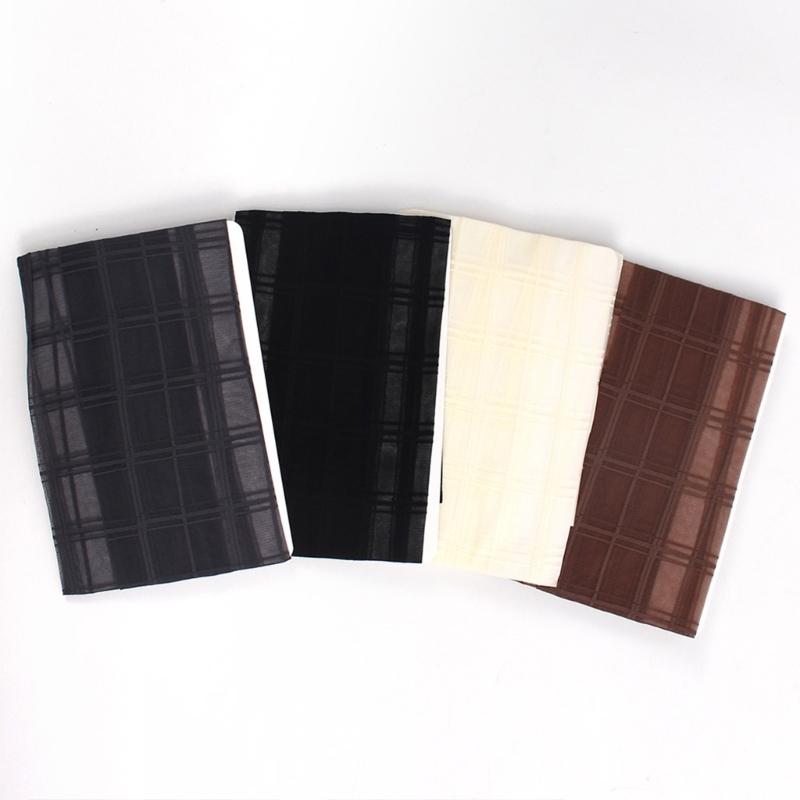 Breathable Checker Texture Pantyhose Women Hosiery High Elasticity Comfortable Stockings For Office Casual Wear