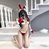 Sex Lingerie Sexy Bunny Suit Three-Point Christmas Uniform Female Seduction Bra Pajamas