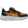Hot Wheels x PUMA Trinity Lite Kids Black Orange Low Top Casual Shoes 401407-01
