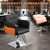 Styling Chair Hair Salon Chair, Stylist with Heavy Duty Hydraulic Pump, 360 Degrees Rolling Swivel Hairdressing Beauty Equipment, Max Load Weight 330