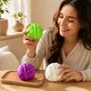 Cabbage Toy Filled with, Crackling Sound When Squeezed, Random Color (3 Colors)