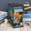 Hongda 3D Bookstore Bookend Model Kit: Adult Decompression Toy Gift