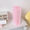 Pen Holder 4 Grids Large Capacity Plastic Multi-functional Lipstick Makeup Brush Organizer for Daily Use