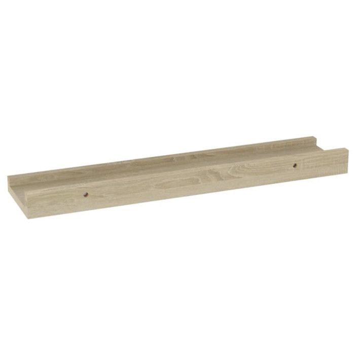 VidaXL Wall Shelves 4 Pcs Sonoma Oak 40x9x3 Cm