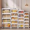 Extra Large No-Installation Plastic Storage Box for Clothes, Toys & Snacks