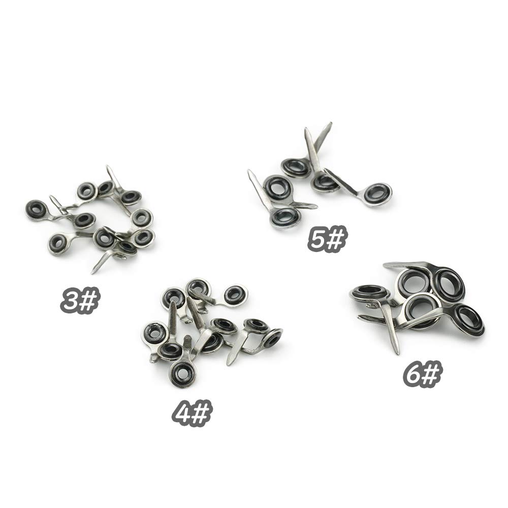 Rod Guide Single Leg Guide Stainless Steel 3# 4# 5#