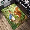 Rabbit Rug Home carpet Office Decorative Carpet For Living Room Bedroom Door Mat Floor Carpet Computer Chair Area Rug