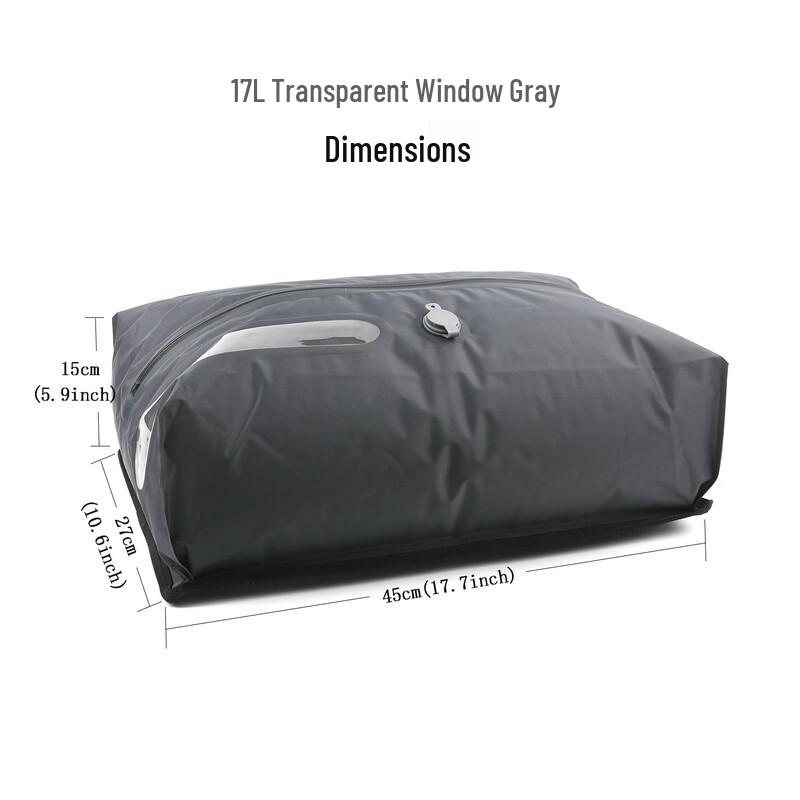 MARJAQE Waterproof Vacuum Compression Storage Bag 45x27x15cm (16L)