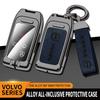 Zinc Alloy Car Remote Key Cover Case Holder Key Bag Shell For Volvo S60 S80 V60 XC60 XC70 S60L S80L V40 XC90 Auto Accessories