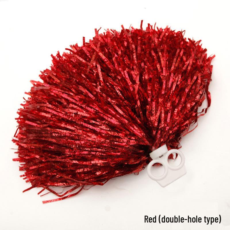 """6.1""" İnce Dişli Lazer Tarzı Ponponlar (Cheerleading & Cimnastik için) - Buzlu