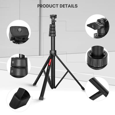 KINGJOY MC1192 Mini-Stativständer, Desktop-Stativständer, 8 kg/17,6 lbs Tragfähigkeit, 5 Höhenstufen