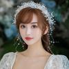 Elegant Crystal Flower Headband for Bridal, Wedding, and Photo Styling