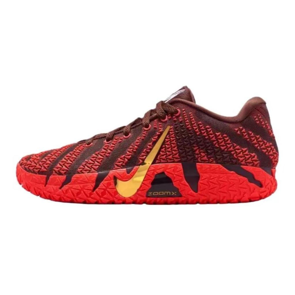 Nike Ja Morant 3 Basketball Shoes Men's Gold Red IB6509-200(Team211-)