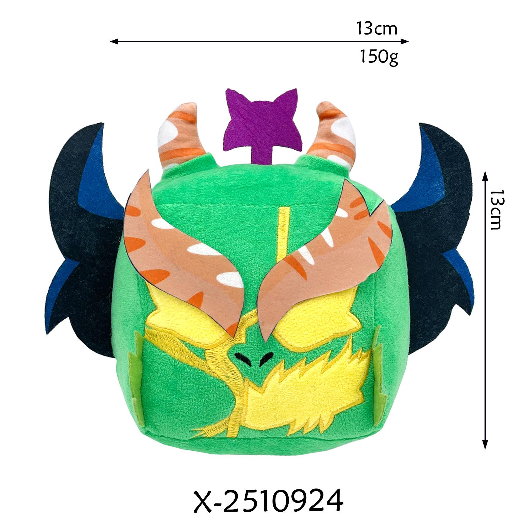 

Аниме плюшевая игрушка дракон плюшевый кицунэ чучела газа йети леопард кукла для ребенка подарок на день рождения