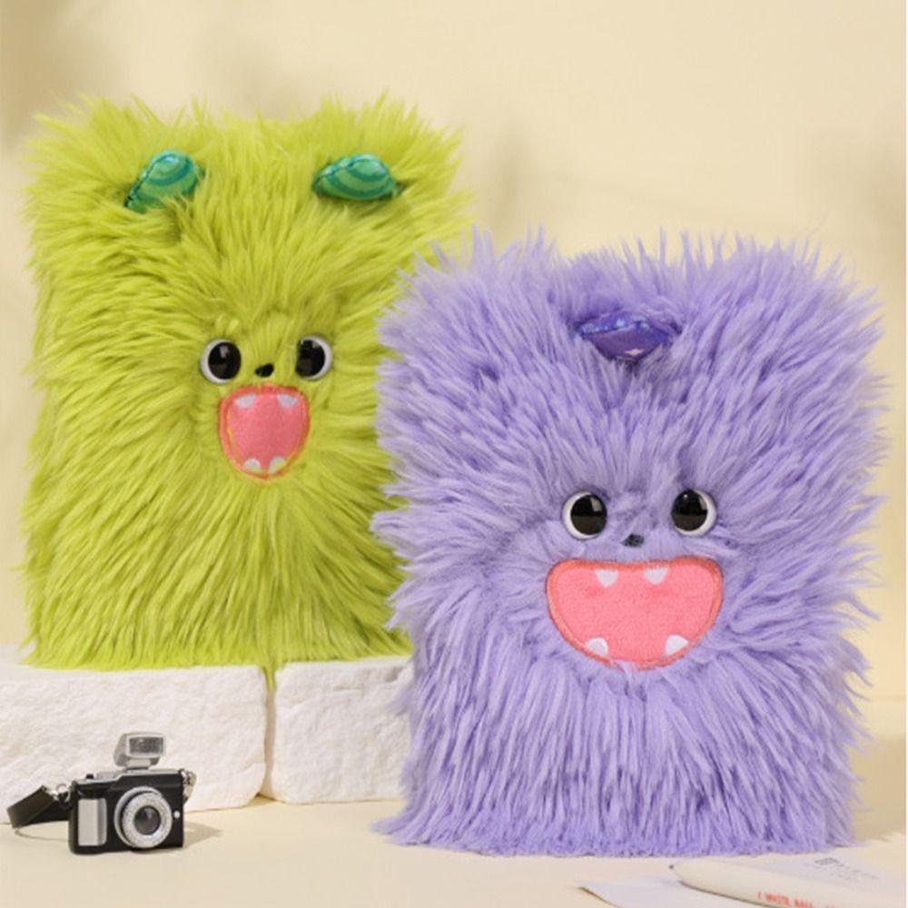 

Журнал Книга Плюшевый Блокнот Дневник Блокнот Kawaii Книги INS Furry Блокнот Студенческий Подарок фиолетовый