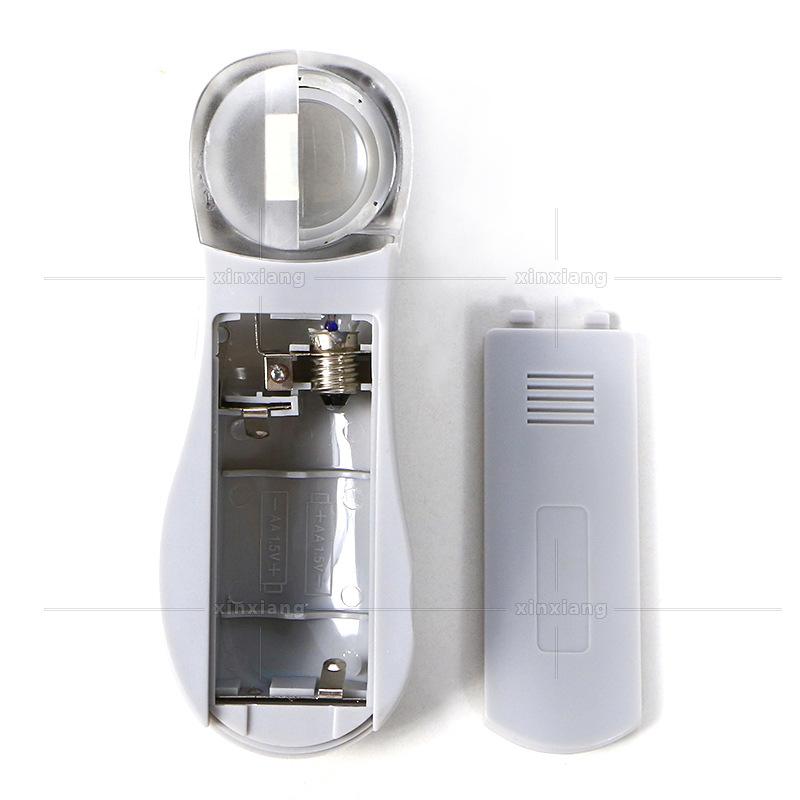 8X Magnifying Glass with Led Light and Scale, Desktop Magnifying Glass, Used for Reading Books, Drawing, Map Seal Recognition