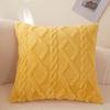 Plush Solid Color Pillow Bed Bedside Pillow Core Sofa Pillow