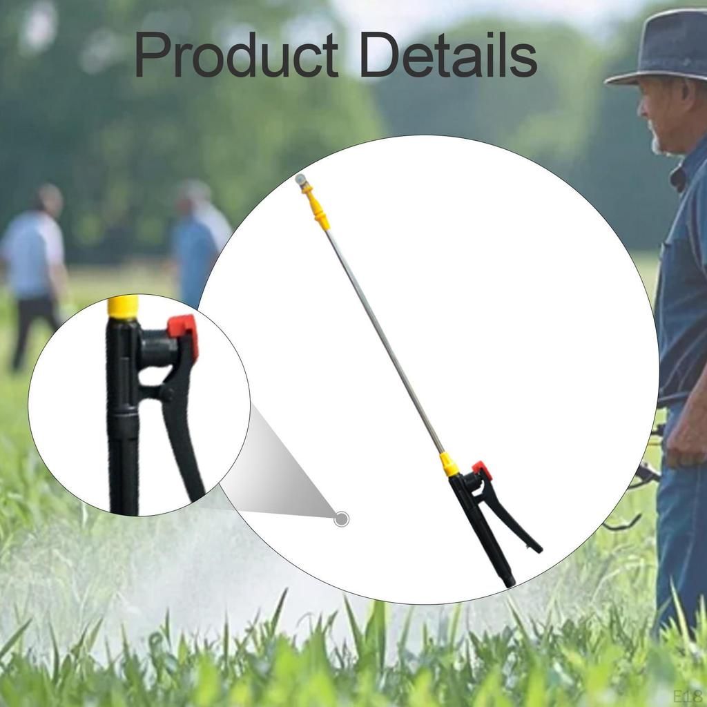 Retractable Spray Pole Garden Accessory 70cm-130cm Extension for Outdoor Use