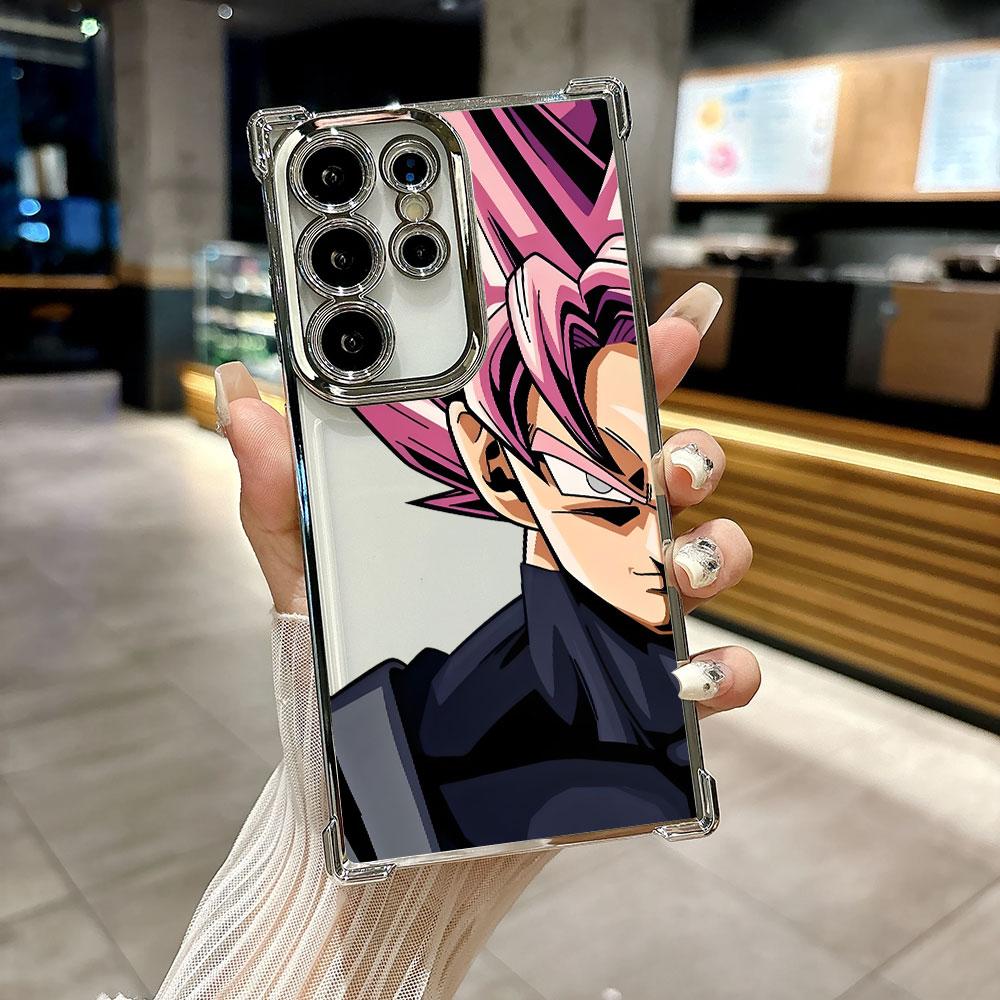 Super Saiyans Rosé Blue Goku God Funda For Samsung S26Ultra Phone Case For Galaxy S25 FE S26 S24 S23 S22 S21 Ultra Plus 5G Cover