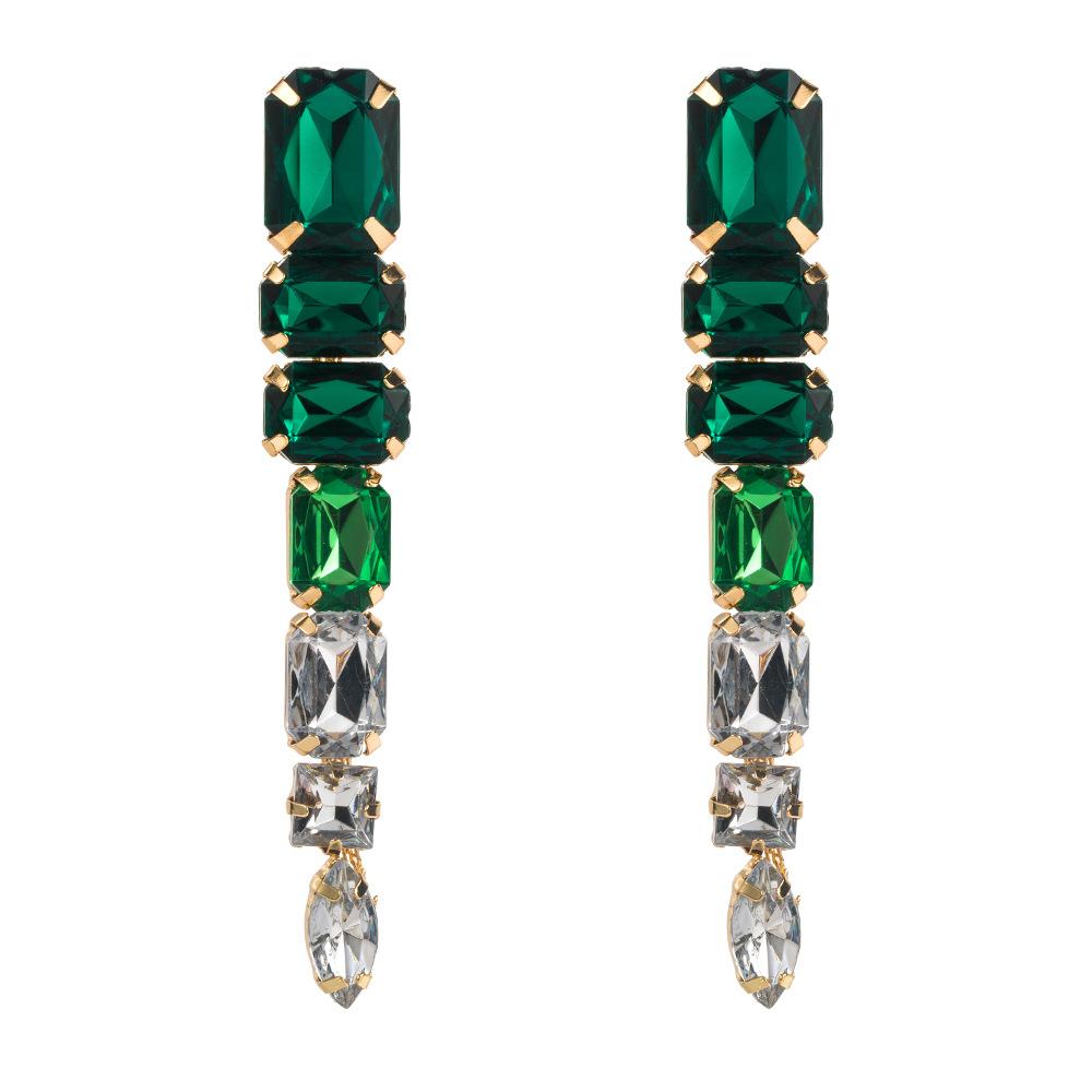 Fashion Alloy Multi-Layer Long Earrings - Elegant and Sophisticated Women's High-Quality Simple Fringe Formal Earrings